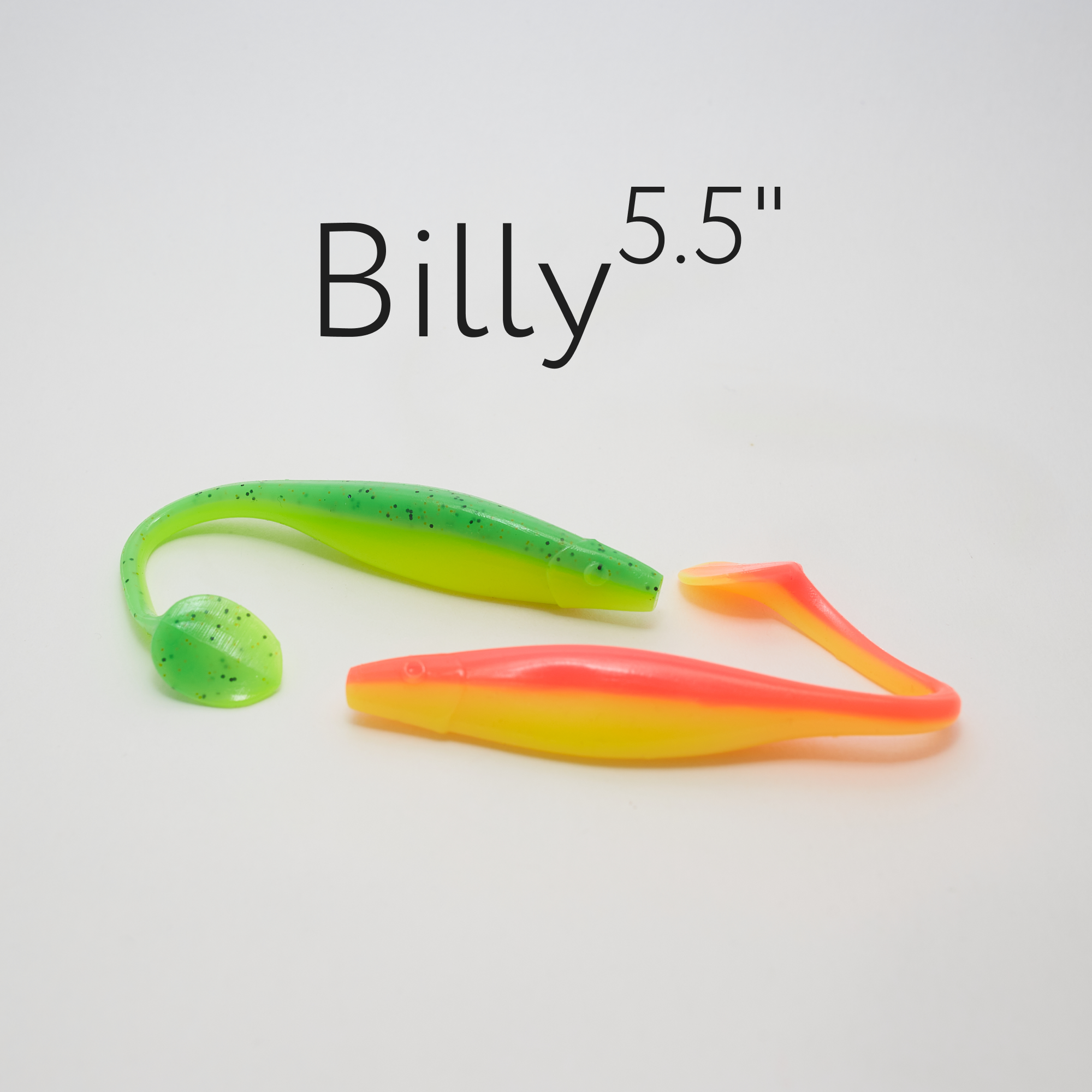 Силиконовая приманка Billy 5.5" (140 мм) 4 шт. в упаковке — изображение 2