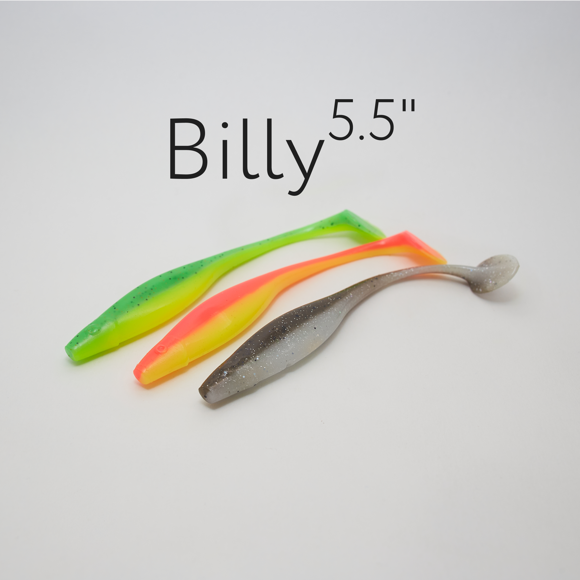 Силиконовая приманка Billy 5.5" (140 мм) 4 шт. в упаковке — изображение 3