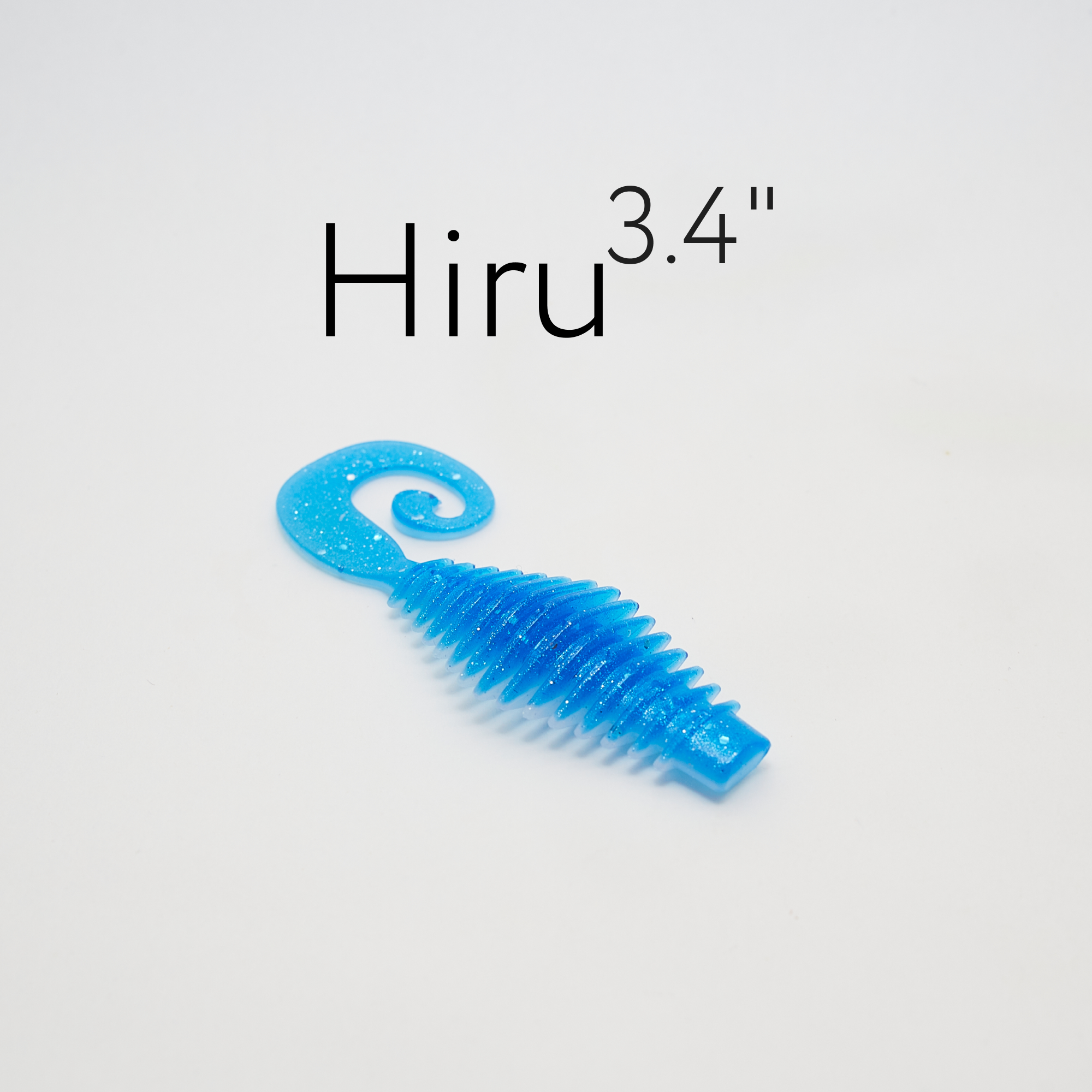 Силиконовая приманка Hiru 3.4" (86 мм) 5 шт. в упаковке — изображение 5