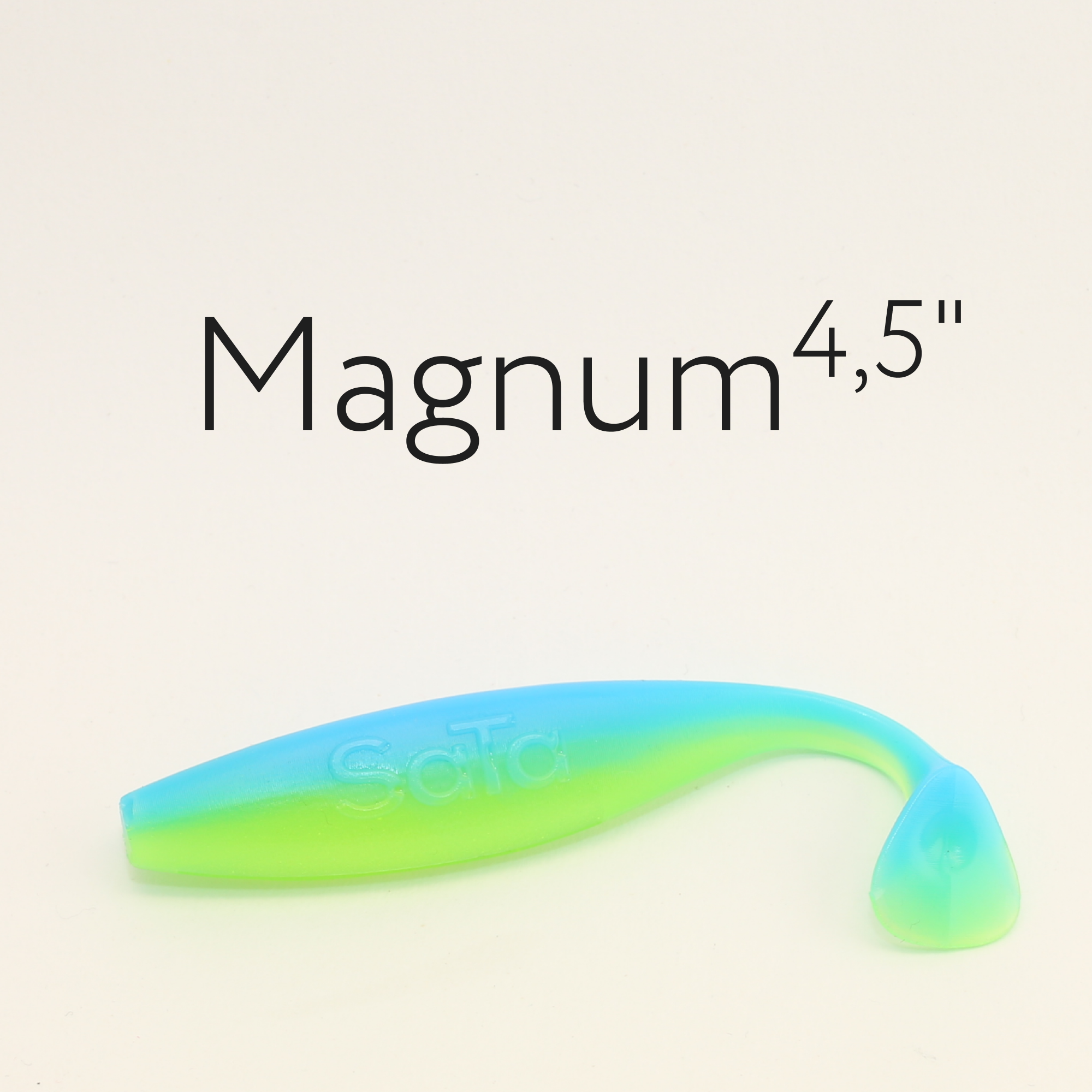 Силиконовая приманка Magnum 4.5" (114 мм) 4 шт. в упаковке — изображение 3