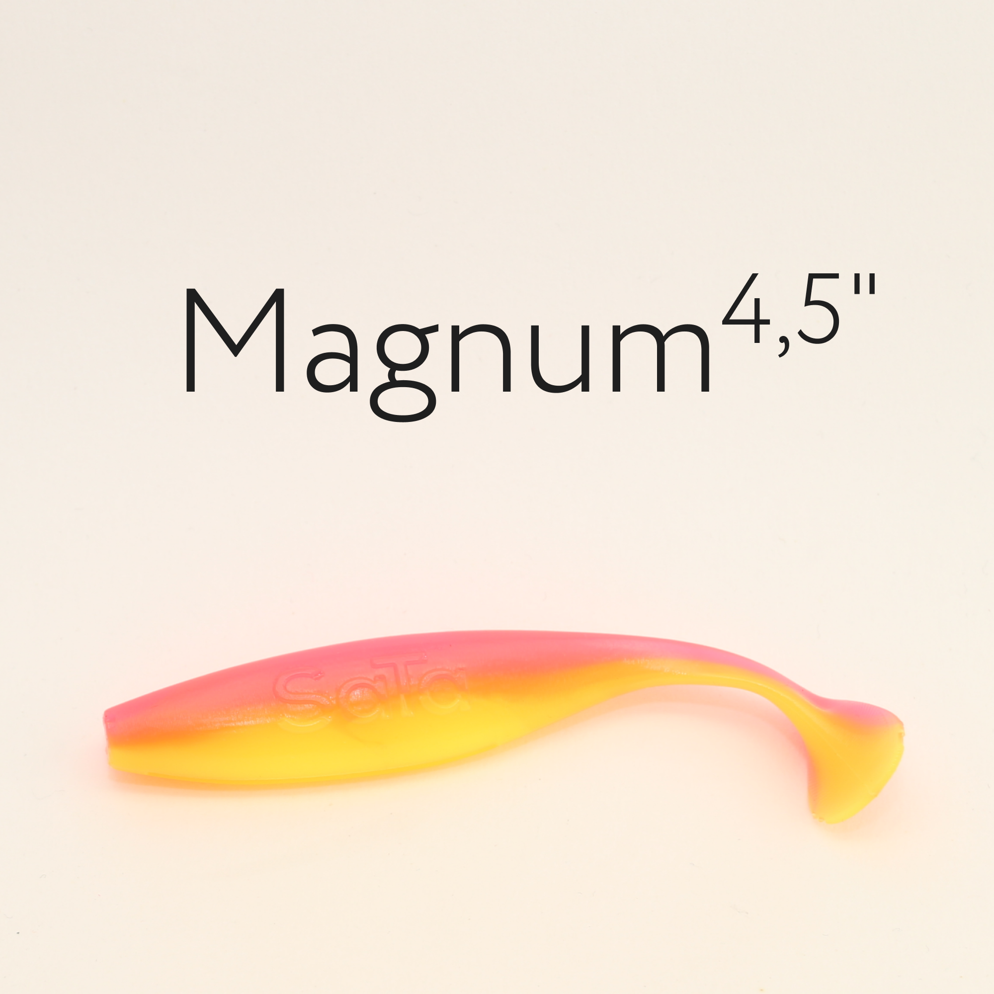 Силиконовая приманка Magnum 4.5" (114 мм) 4 шт. в упаковке — изображение 4