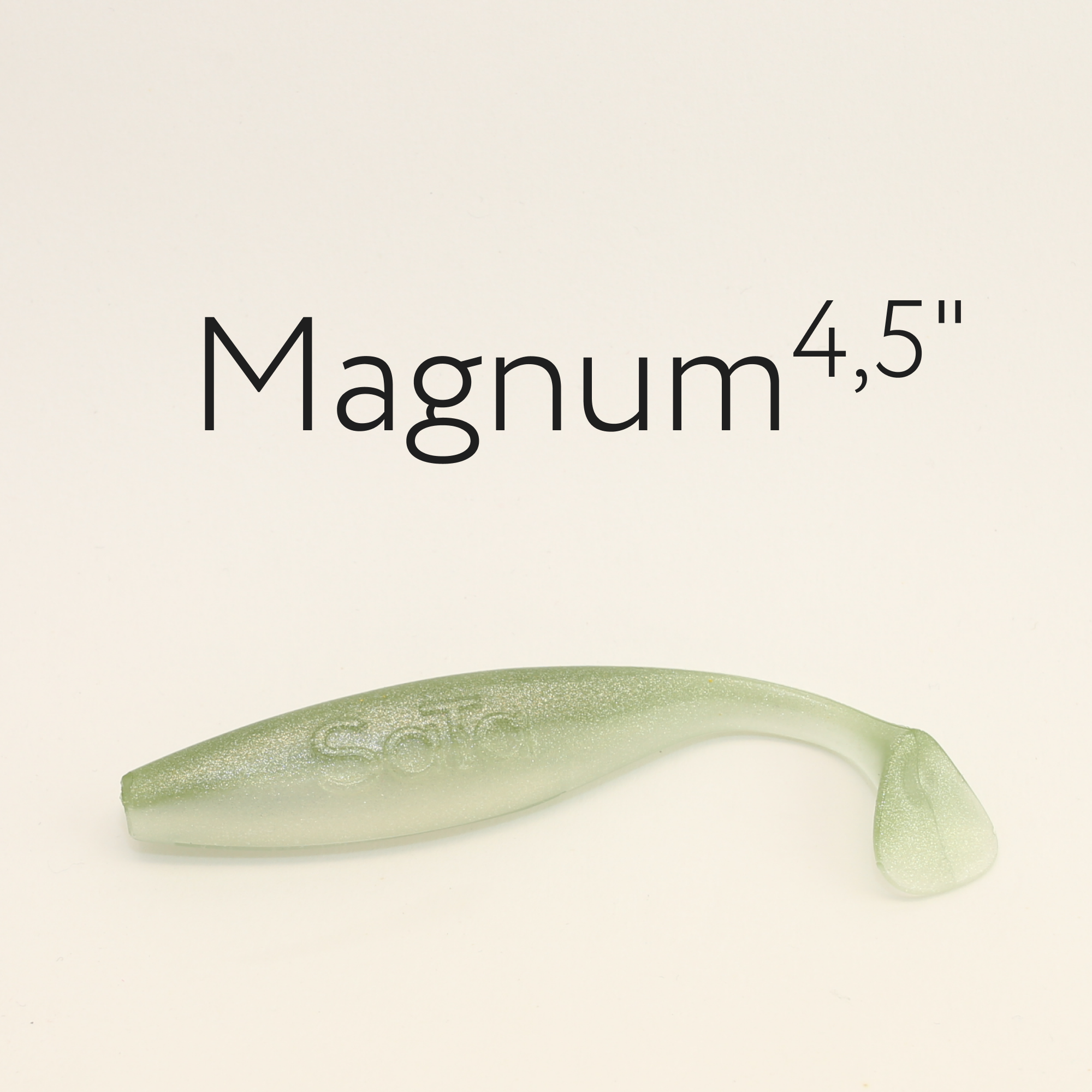 Силиконовая приманка Magnum 4.5" (114 мм) 4 шт. в упаковке — изображение 5