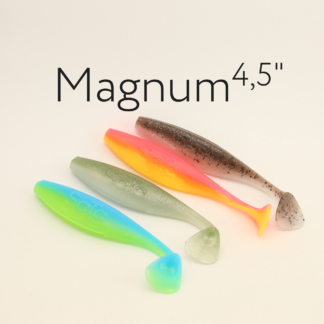 Силиконовая приманка Magnum 4.5" (114 мм) 4 шт. в упаковке