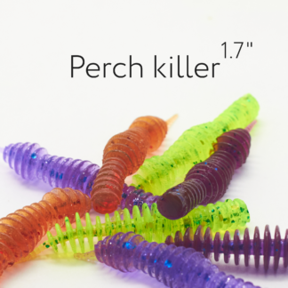 Силиконовая приманка Perch killer 1,7" (43 мм) 10 шт. в упаковке
