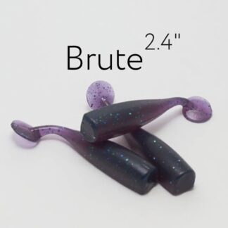 Силиконовая приманка Brute 2.4" (61 мм) 6 шт. в упаковке